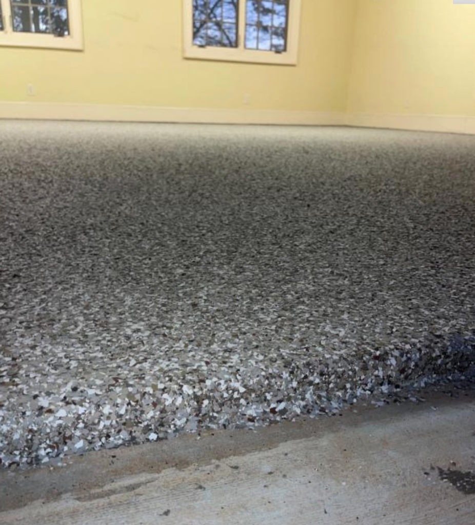 Epoxy Flake Garage Floor