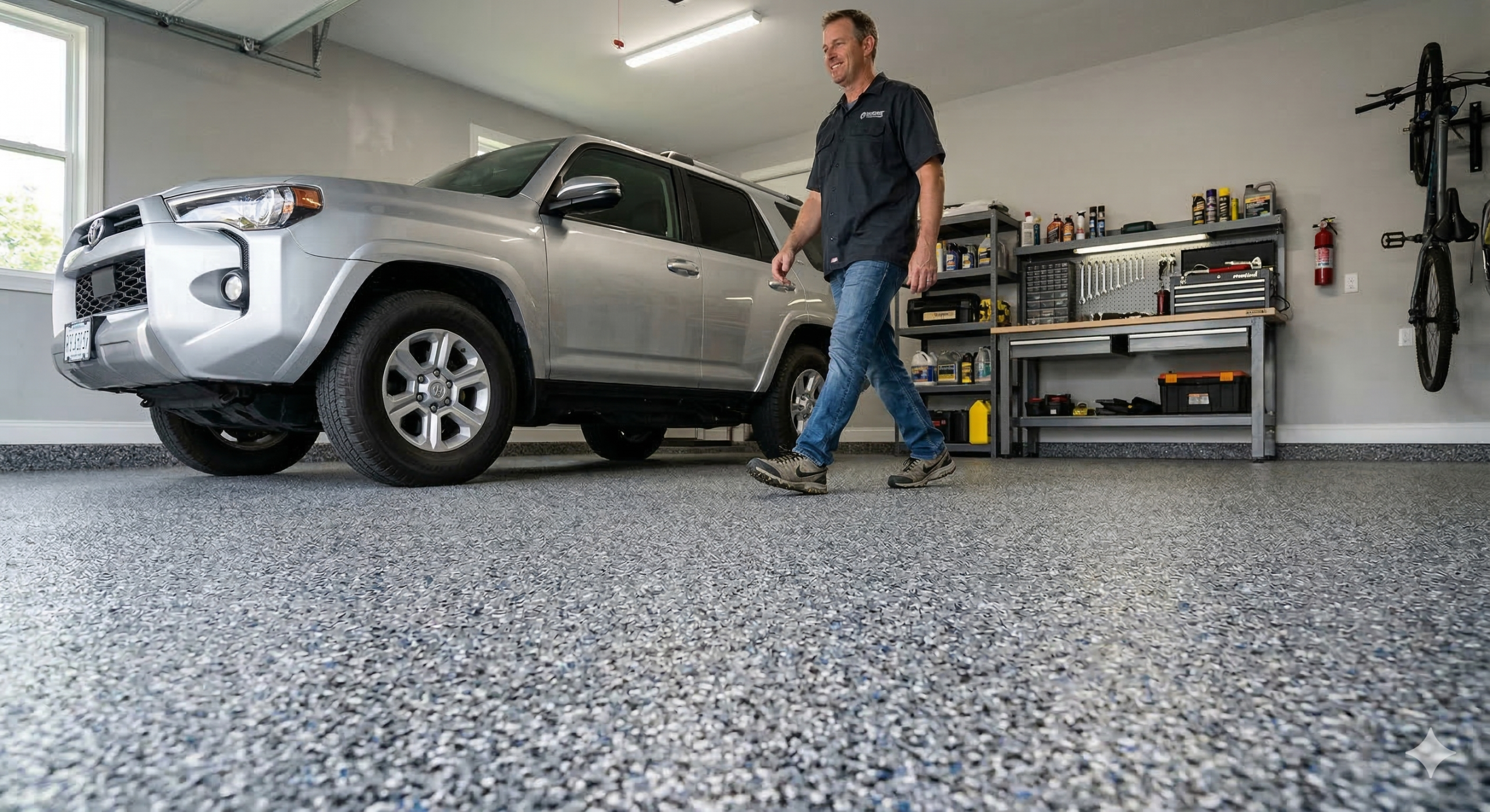 Slip Resistant Garage Floor Systems